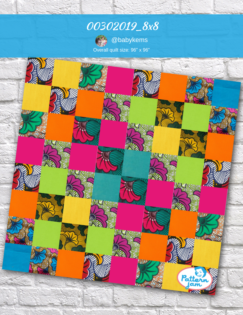 00302019_8x8 - custom quilt designed by &#64;babykems using PatternJam quilt design software