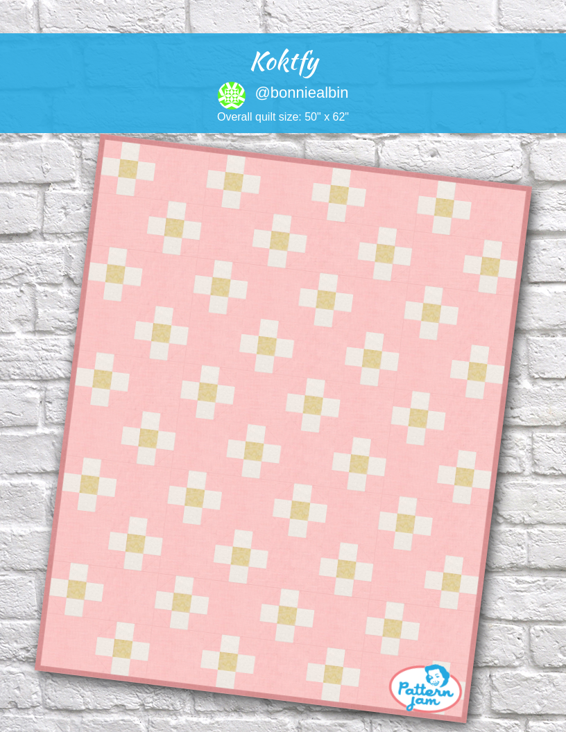 koktfy - custom quilt designed by &#64;bonniealbin using PatternJam quilt design software