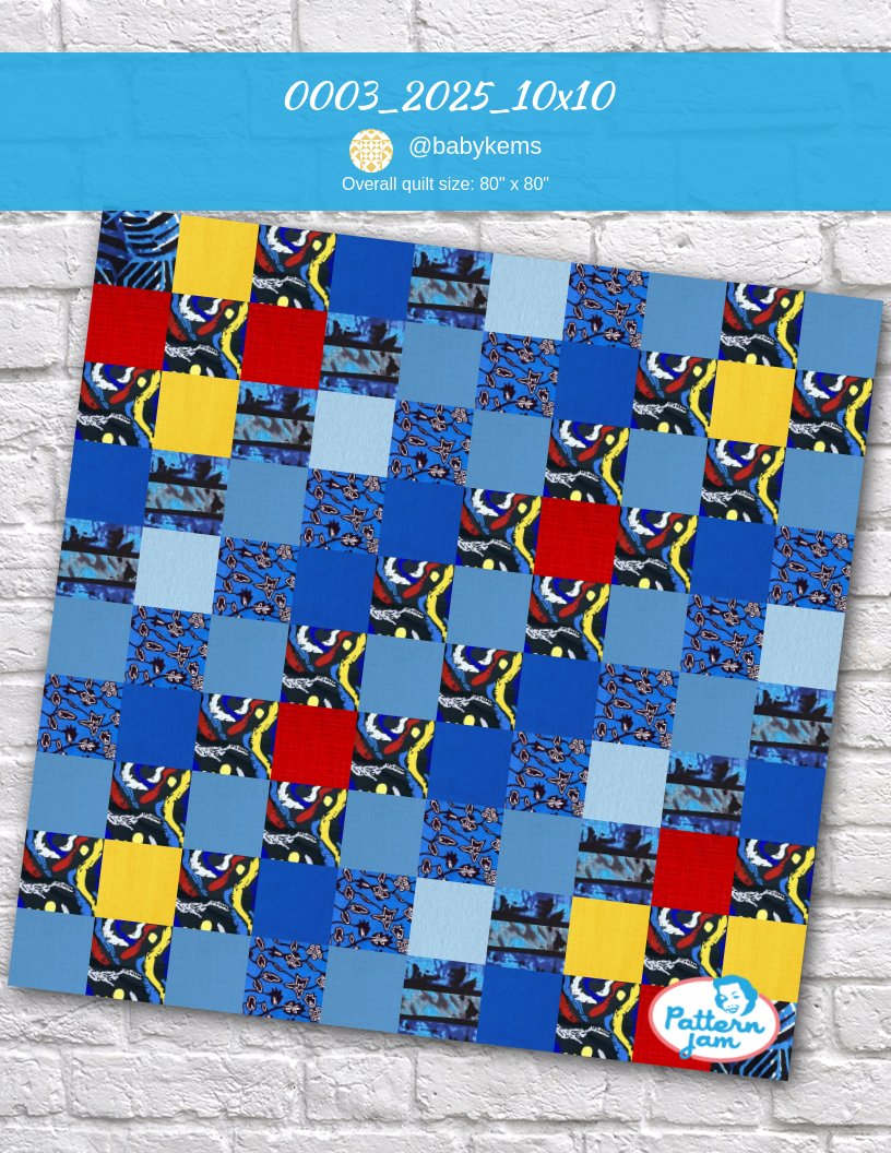 0003_2025_10x10 - custom quilt designed by &#64;babykems using PatternJam quilt design software