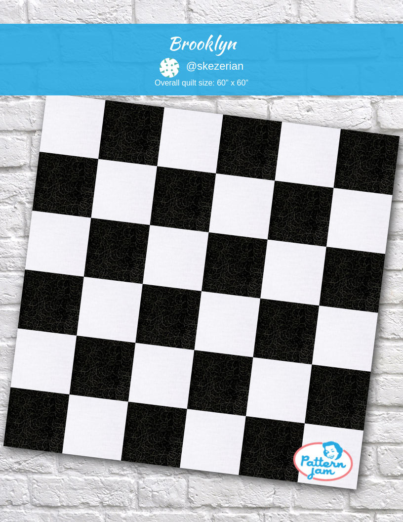 brooklyn - custom quilt designed by &#64;skezerian using PatternJam quilt design software