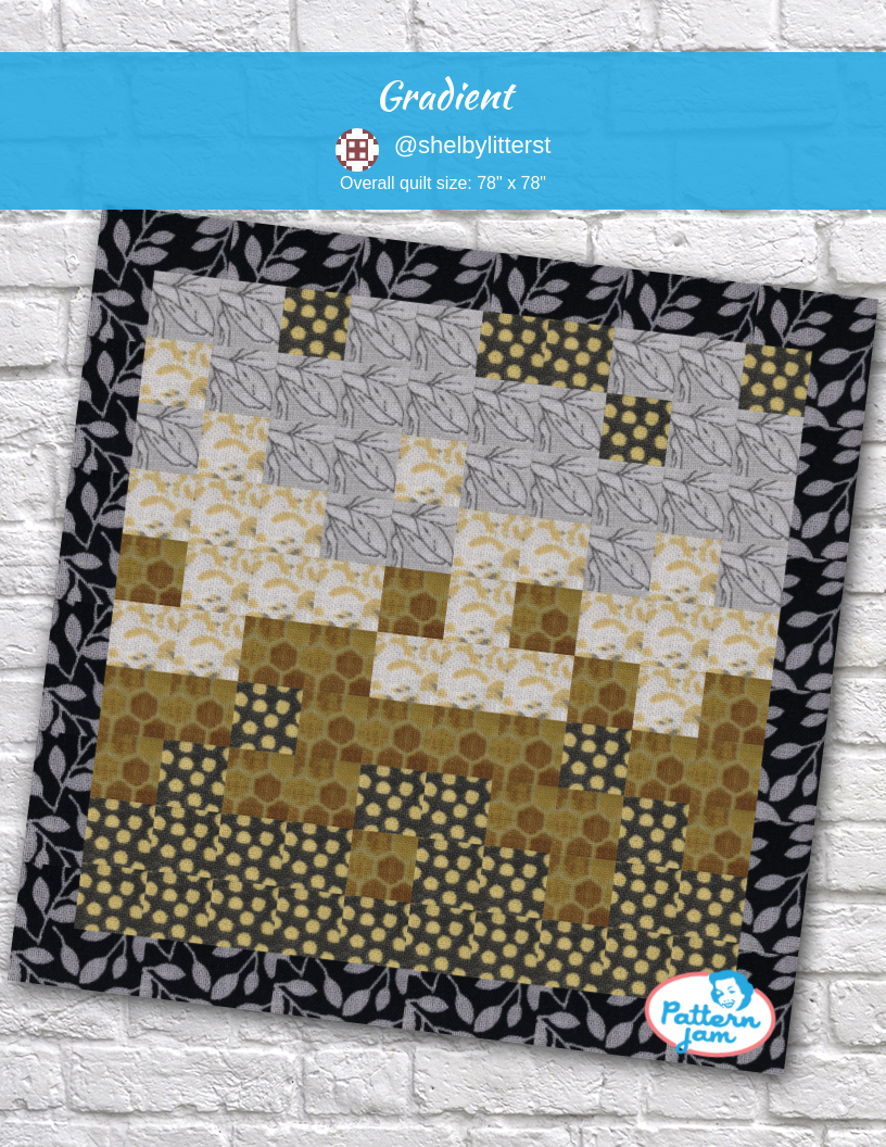 gradient - custom quilt designed by &#64;shelbylitterst using PatternJam quilt design software