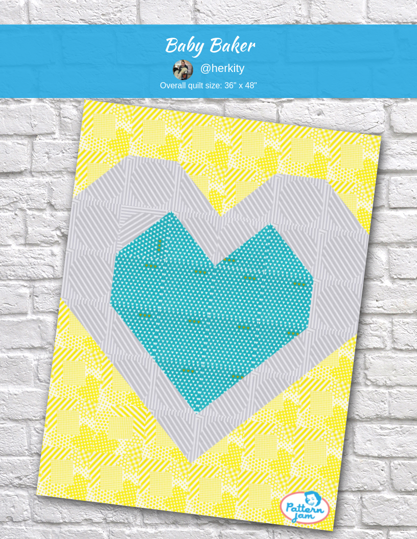 Baby Baker - custom quilt designed by &#64;herkity using PatternJam quilt design software