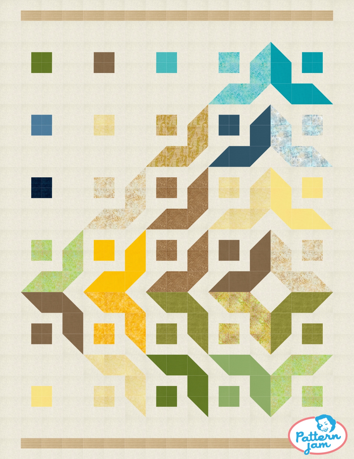 Twist and shout - quilt pattern designed by navybratt3568